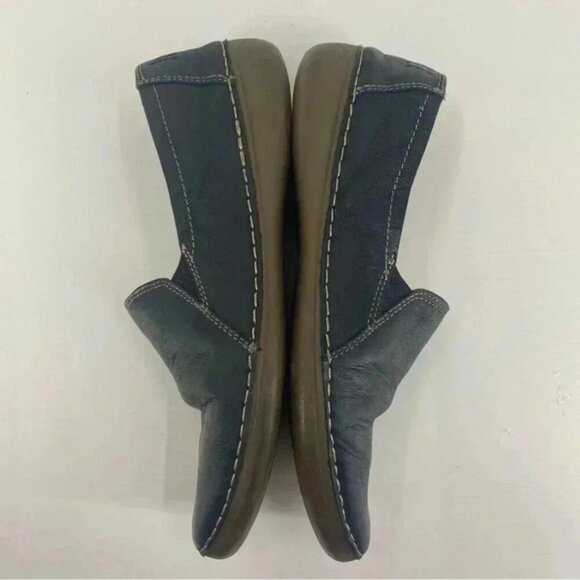 Naturalizer Women Karah Black Leather Slip On Loafer Shoes Size 6.5W - Picture 12 of 13